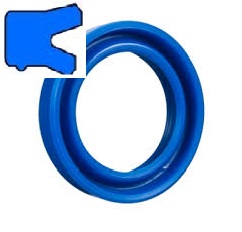 4611600 (T605 35x50x9,0/10.0)* Hallite Уплотнение штока 