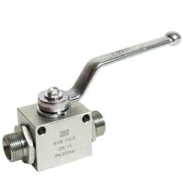 Кран двухпутевой шаровый KHB-10LR (M16*1.5) 500BAR LS